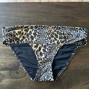 Victoria's Secret Printed Bikini Bottoms (S)